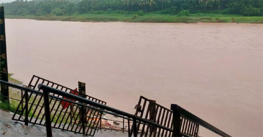 Heavy rains revive Nethravathi, Kumaradhara rivers; Udbhava Linga submerged